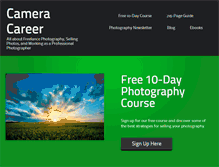 Tablet Screenshot of cameracareer.com